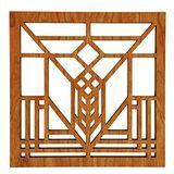 Frank Lloyd Wright Λίμνη της Γενεύης Hardwood Trivet