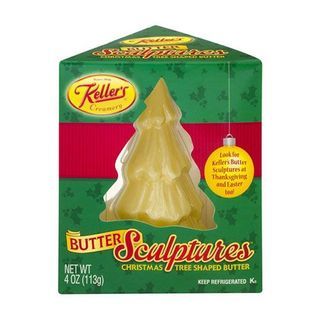 Keller's Butter Creamery Γλυπτά Χριστουγεννιάτικο δέντρο σε σχήμα βουτύρου