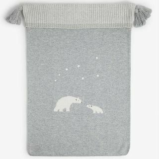 Lumi πολική αρκούδα υφασμένη σακούλα 70εκ