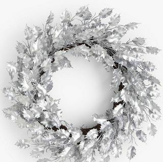 Snow Mountain Holly Wreath, Ασημένιο