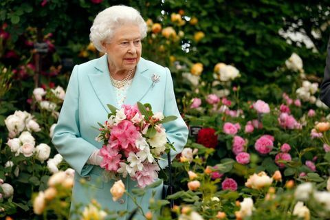 Η Βασίλισσα Ελισάβετ επισκέπτεται το RHS Chelsea Flower Show 2016 στο Λονδίνο, Ηνωμένο Βασίλειο Δευτέρα 23 Μαΐου 2016.