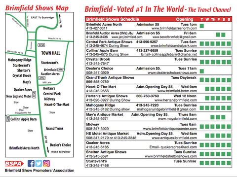 πρόγραμμα επίδειξης αντίκες brimfield