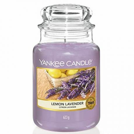 Κερί Yankee Candle Lemon Lavender Large Jar Candle 
