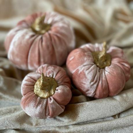 Λούτρινα σκούρα ροζ Velvet Pumpkins