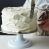 Αυτό το απλό λευκό κέικ έχει μια εορταστική έκπληξη μέσα!