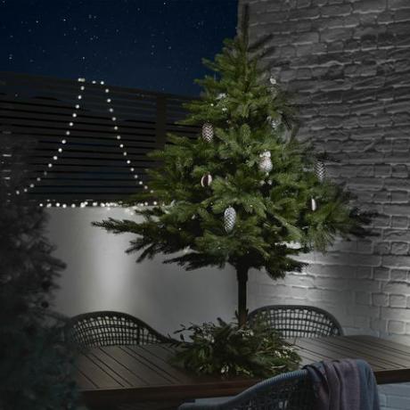 John Lewis Isla Parasol Durawise LED Χριστουγεννιάτικο δέντρο, 9ft £ 150