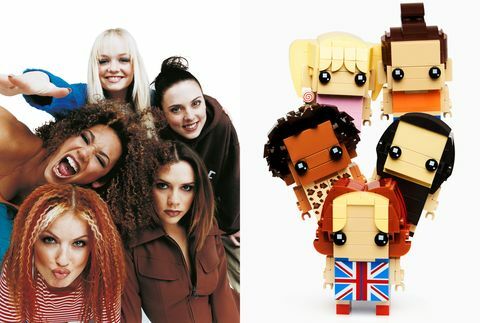 Lego brickheadz spice girls σετ