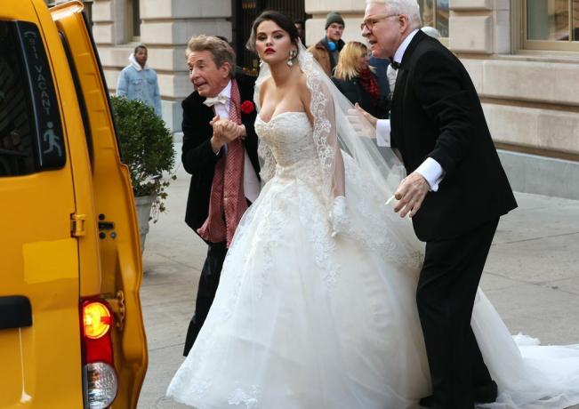 Selena Gomez, Steve Martin και Martin Short στη Νέα Υόρκη στις 21 Μαρτίου 2023