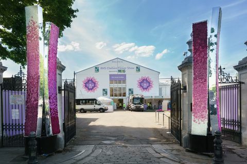 Bull Ring Gate στην είσοδο της αίθουσας λουλουδιών Chelsea