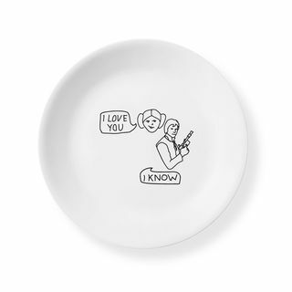 Star Wars Han Solo + Πριγκίπισσα Leia Salad Plate