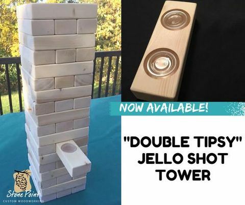 Διπλό Συμβουλές Jello Shot Tower