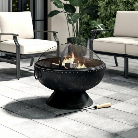 Tuscola Steel Wood Burning Fire Pit