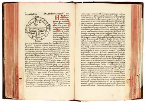 Παρτίδα 214 - πρώτος παγκόσμιος χάρτης στο Etymologiae - Sotheby's