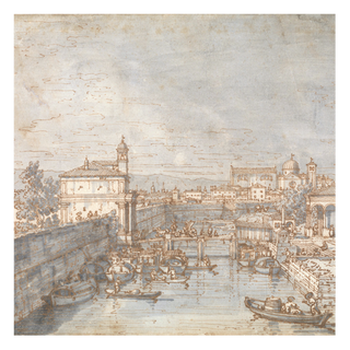 Canaletto # 17 Τοιχογραφία