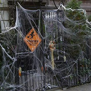 Τεντώσιμοι ιστοί αράχνης για το Halloween