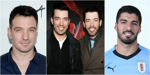 JC Chasez - Drew και Jonathan Scott - Luis Suárez