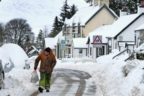 χιόνι στη Σκωτία