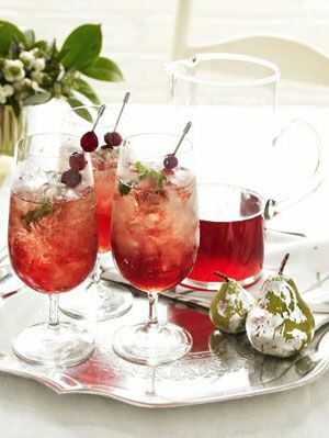 χριστουγεννιάτικα juleps cranberry