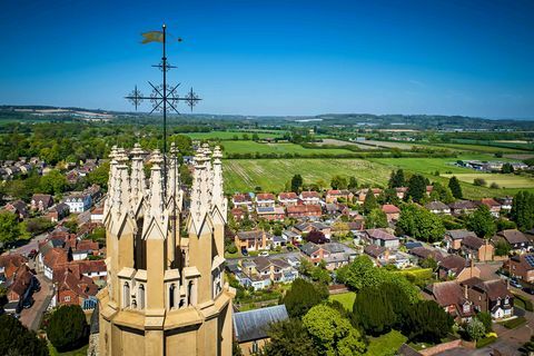 Πύργος Hadlow, Κάστρο Hadlow, Tonbridge, Κεντ