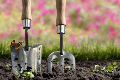 Springtime Κηπουρική - σκάψιμο