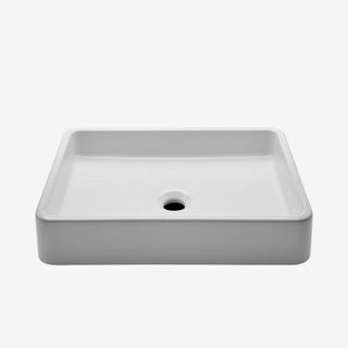 Clara Undermount Rectangular Vitreous China Double Glazed Wavatory Sink 20 1/2 "x 14 3/4" x 3 15/16 "