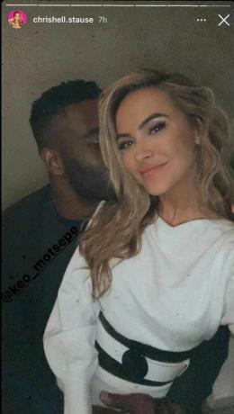 chrishell stause και νέος φίλος keo motsepe