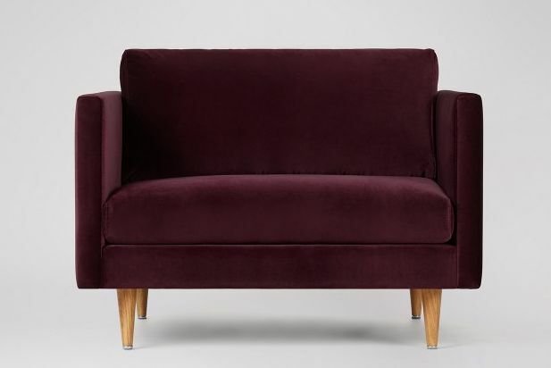 Tivoli loveseat, Μπορντό