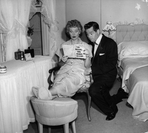 lucille ball και desi arnaz στο " I love Lucy"