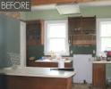 Πριν & Μετά: Αυτή η γυαλισμένη άσπρη κουζίνα κοστίζει μόνο $ 5.000