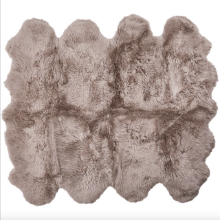 Long Wool Sheepskin Octo Rug