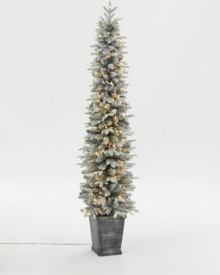 Verbier σε δοχείο Προ-αναμμένο χριστουγεννιάτικο δέντρο, 7 πόδια