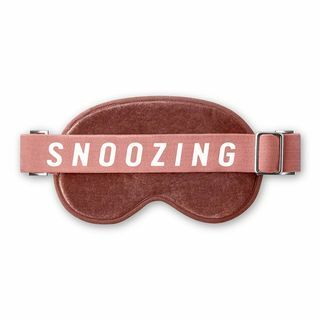 Μάσκα ματιών 'Snoozing' - Ροζ