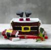 Το Santa's Stuck στο καμινάδα είναι το Marks και το Best Selling Christmas Cake του Spencer
