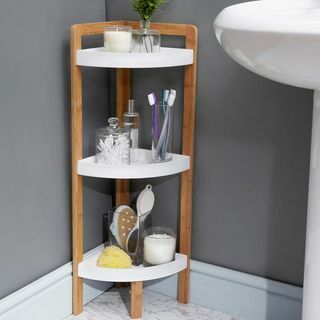 Elements Bamboo 3 Tier Corner Caddy