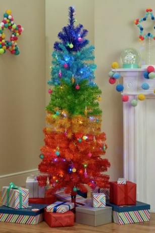 Άργος Αρχική Χριστουγεννιάτικο Δέντρο Rainbow - 5ft
