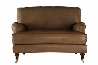 Bluebell Loveseat σε Tan Vintage δέρμα