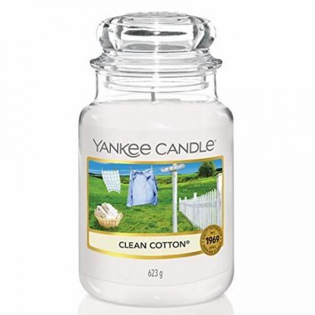 Κερί Yankee Clean Cotton Large Jar Candle