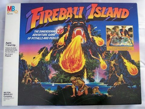 Νήσος Fireball - παλαιό παιχνίδι - LoveAntiques.com
