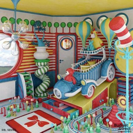 01 - Δρ Seuss - παιδικό δωμάτιο - Προϋπολογισμός Direct