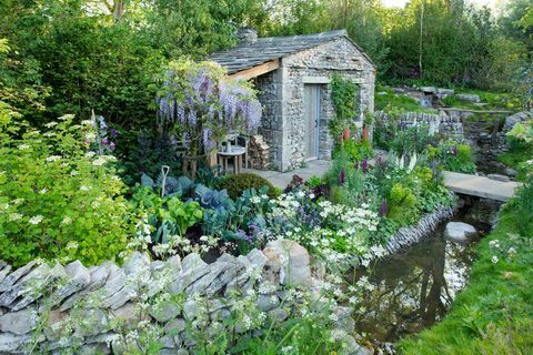 Το Mark Gregory's Καλωσόρισμα στον κήπο του Yorkshire - Έκθεση λουλουδιών Chelsea 2018