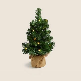 Χριστουγεννιάτικο δέντρο μήκους 1,5 ποδιών προφωτισμένο
