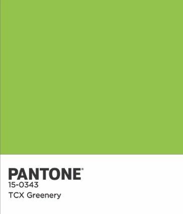 Pantone COTY 2017 Χρώμα Χρώματος