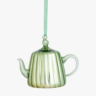 Τέχνη της Ιαπωνίας Teapot Bauble, Green