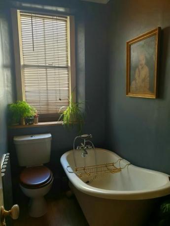 μπάνιο εμπνευσμένο από vintage