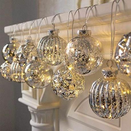 Mercury Bauble String Lights με χρονόμετρο