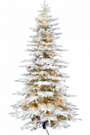 7,5-ft. Προφωτισμένο χριστουγεννιάτικο δέντρο με τεχνητό ορεινό πεύκο