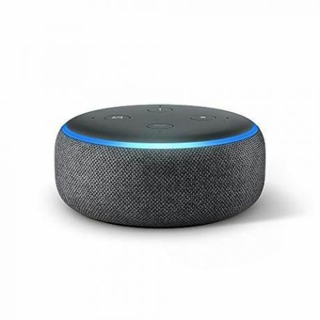 Echo Dot (3ος γεν.) - Έξυπνο ηχείο με την Alexa - Υφασμάτινο καουτσούκ