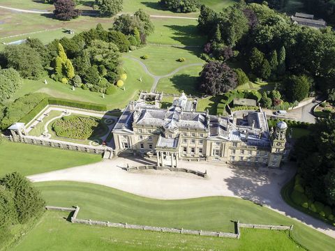 Broughton Hall - Γιορκσάιρ - εναέρια - cottages.com