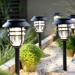 Caged Stake Solar Lights, Σετ 6