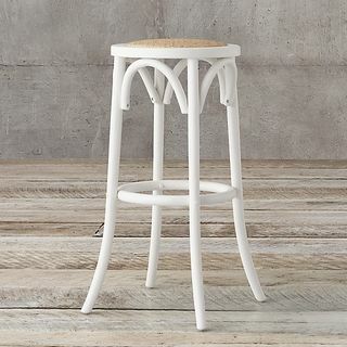 Madeleine Rattan Backless Stool